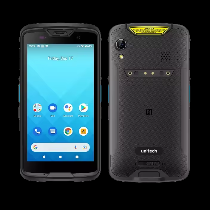 Unitech EA520 5inch Rugged 4+64G Android 11 System PDAs جامع البيانات مع متجر Google Play